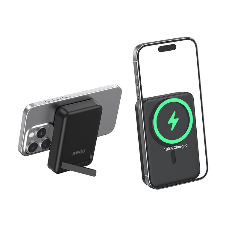 BWOO 20W 10000 mAh varavirtalähde, musta