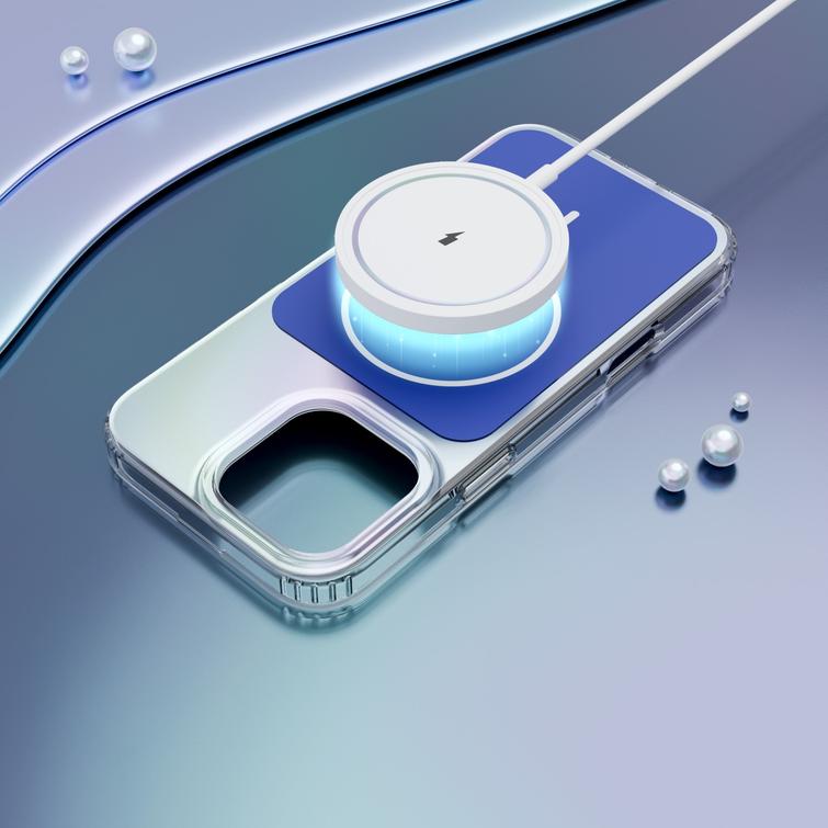 Etteri Hidden Pearl case for iPhone 16 Pro 6,3" dark blue