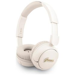 Guess langattomat kuulokkeet BT HEADPHONES SCRIPT METAL LOGO beige