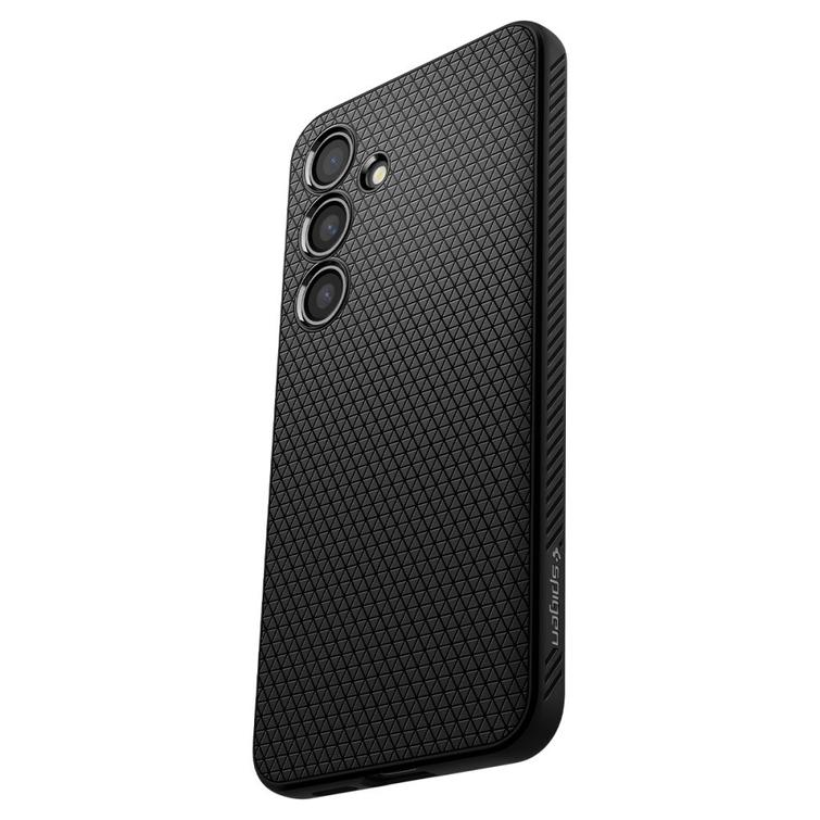 Spigen Liquid Air -suojakuori Samsung Galaxy S24:lle mattamusta