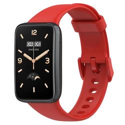 SILICONE STRAP MI BAND 7 PRO/ M7 PRO (10). RED