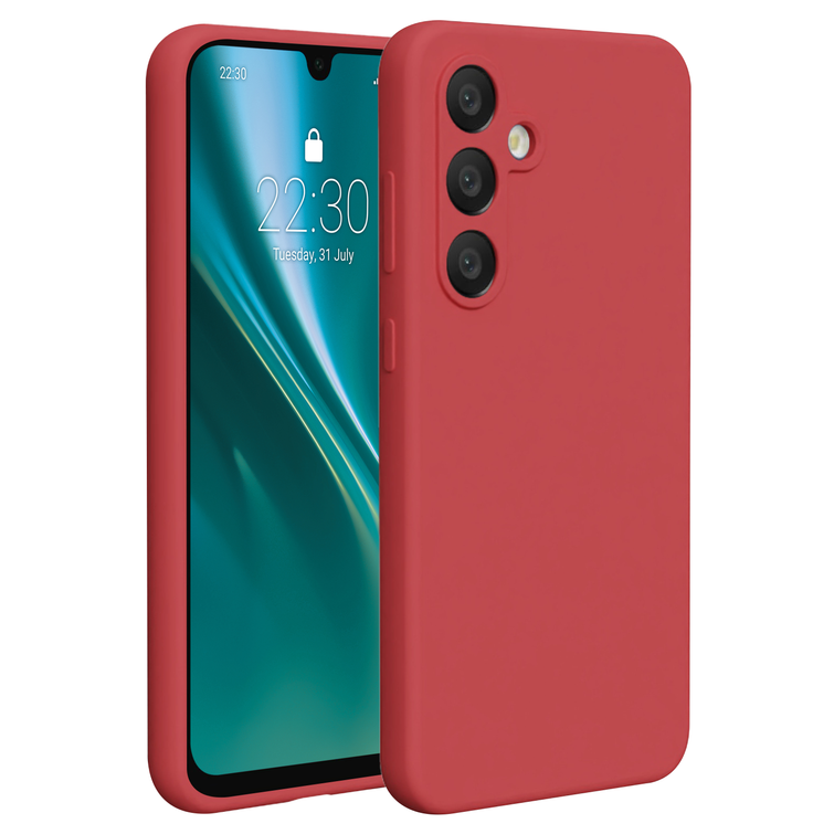 Etteri silikonikotelo Samsung Galaxy S24 FE vadelmalle