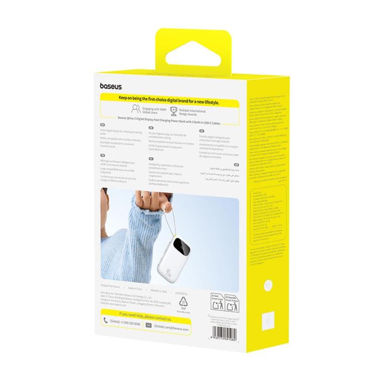 Baseus Powerbank EnerFill FC31 20000mAh 45W USB-C USB-C White