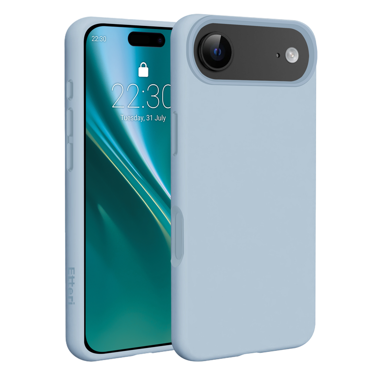 Etteri Silicone Mag -suojakuori iPhone 17 Airille, vaaleansininen