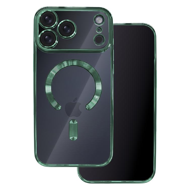 Color Chrome Mag case for iPhone 17 Pro Max 6,9" / 18 Pro Max 6,9" green