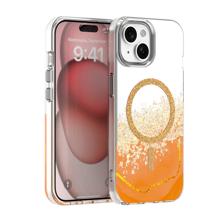 Epoxy Mag case for iPhone 15 6,1" orange