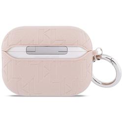 Karl Lagerfeld Monogram Choupette Head case for AirPods Pro 3 pink