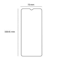 Karkaistu lasi 2,5D Xiaomi Redmi A4:lle
