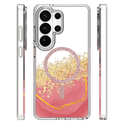 Epoxy Mag case for Samsung Galaxy S25 Ultra pink