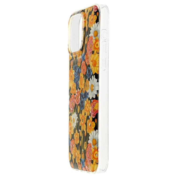 Glow Glam -suojakuori iPhone 16 Pro Maxille 6,9" oranssi