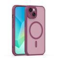 Mag Matt case for iPhone 14 6,1" maroon camera protection
