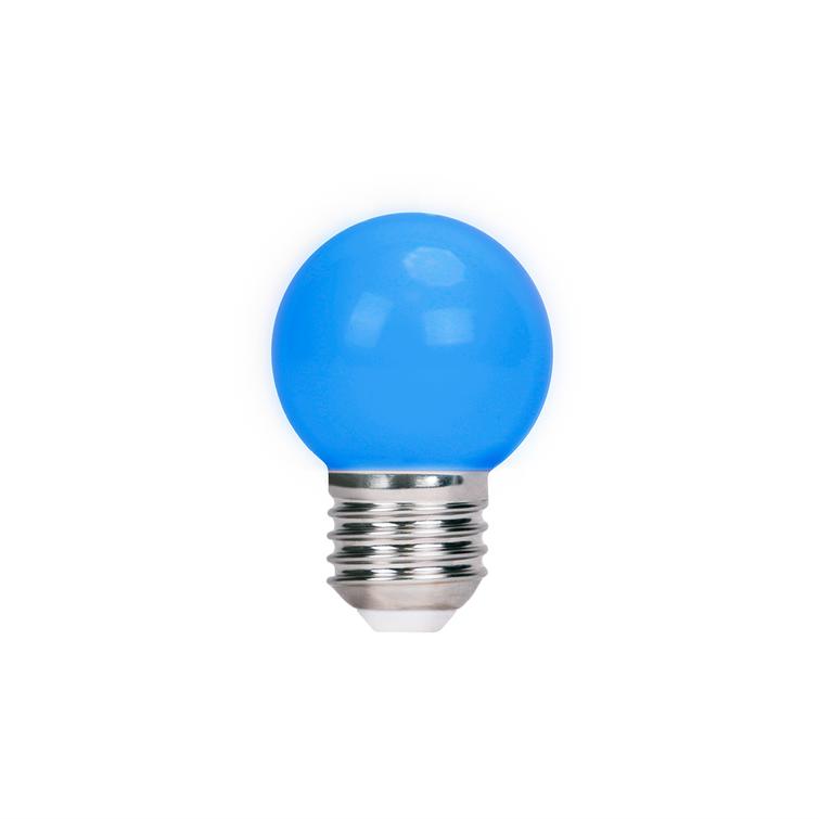 Forever Light LED Bulb E27 G45 2W 230v blue 5pcs
