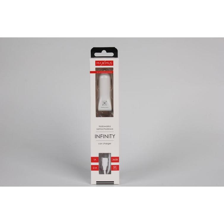 Car charger Maxximus Infinity 2.1A Micro USB, 2xUSB