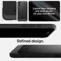 Spigen Rugged Armor Mag Magsafe -suojakuori iPhone 16 6,1":lle mattamusta