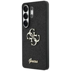 Guess case Fixed Glitter Big 4G Metal Logo for Samsung Galaxy S26 Ultra black