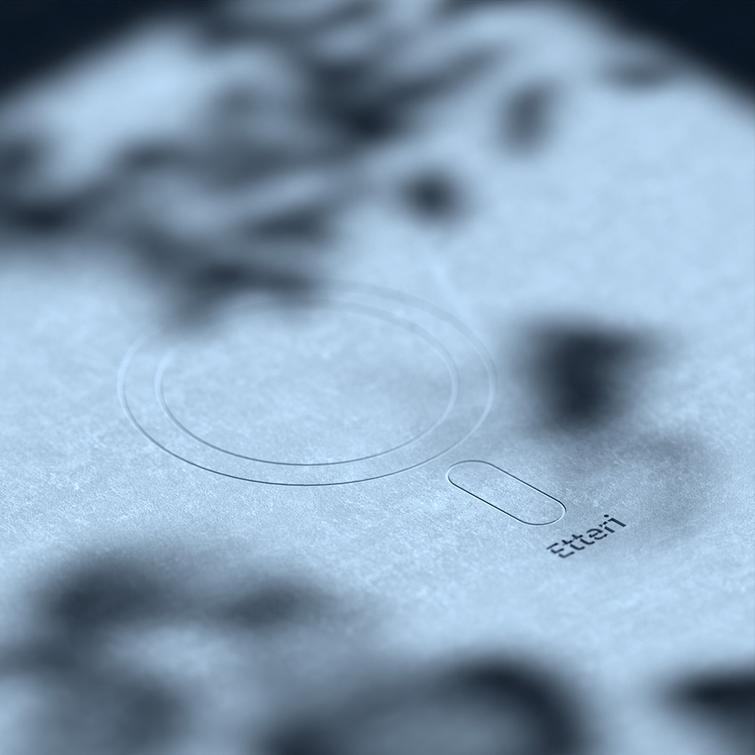 Etteri Silicone Mag kotelo iPhone 16 Plus 6,7" vaaleansiniselle