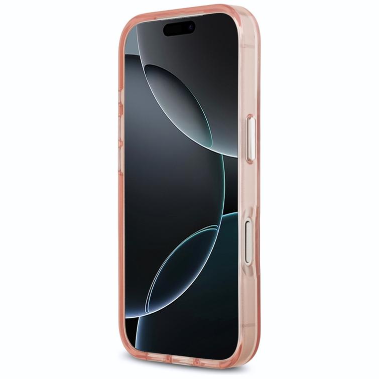 Karl Lagerfeld suojakuori iPhone 17 Pro 6,3" IML Choupette Sketch Logo MagSafe vaaleanpunainen
