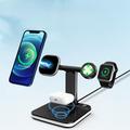 INDUCTIVE CHARGER 5IN1 MAGNETIC WIRELESS 15W BLACK