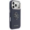 Guess HC PU FW RESIN LOGO SININEN suojakuori iPhone 17 Pro 6,3":lle