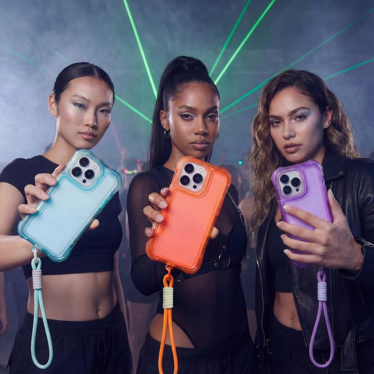 Safepop case with strap for iPhone 11 blue