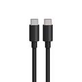 Maxlife MXCC-04 PD QC autolaturi 1x USB-C 1x USB 20W musta + USB-C - USB-C -kaapeli 60W