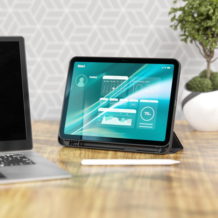 Etteri kotelo Samsung Galaxy Tab A9 2023 8,7' mustalle