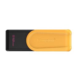 Kingston 512GB kannettava USB 3.2 Gen 1 DataTraveler Exodia S -muistitikku (musta/keltainen)