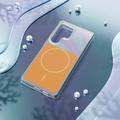 Etteri Hidden Pearl case for Samsung Galaxy S25 Ultra orange