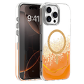 Epoxy Mag case for iPhone 16 Pro 6,3" orange