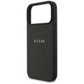 Etui Guess Grained Ring MagSafe do&nbsp; &nbsp; &nbsp; &nbsp;iPhone 17 Pro Max czarny
