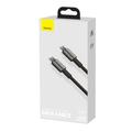 Baseus-kaapeli Tungsten PD USB-C - USB-C 2,0 m musta 100W