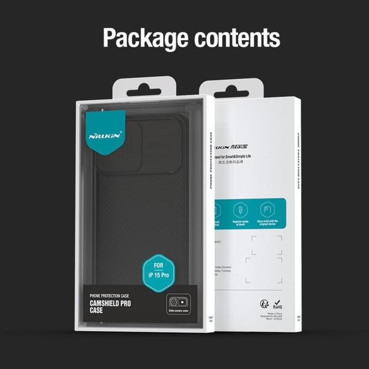 NILLKIN CAMSHIELD PRO IPHONE 15 PRO (6.1) BLUE