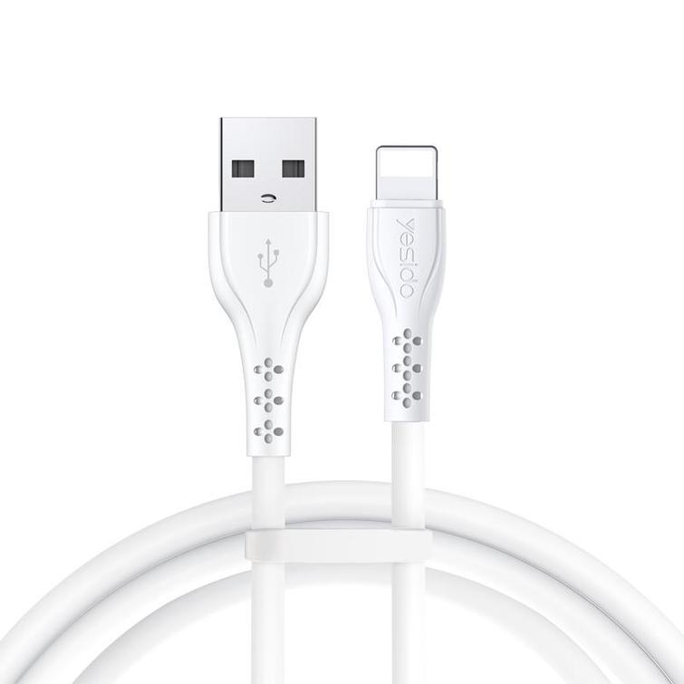 YESIDO CABLE CA71 USB/LIGHTNING  1M 2A (20PCS) WHITE