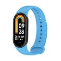 SILICONE STRAP MI BAND 8/M8 (11). BLUE