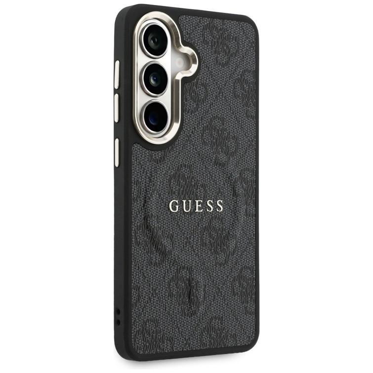 Guess case 4G Embossed Ring MagSafe for Samsung Galaxy S26 Plus black