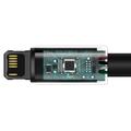 Baseus-kaapeli Volframi USB - Lightning 2,0m 2,4A musta