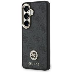 Guess case 4G Big Rhinestone Triangle Strap MagSafe for Samsung Galaxy S26 black