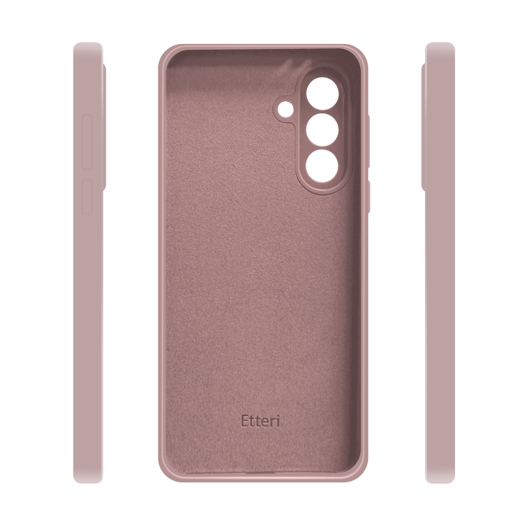 Etteri-silikonikotelo Samsung Galaxy A56 5G:lle, vaaleanpunainen