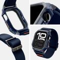 Spigen Lite Fit "Pro" -kotelo Apple Watch 10:lle (46 mm) Tummansininen