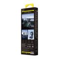 Baseus PrimeTrip C03Pro Magnetic Wireless Car Charger Mount Stick-On Type Black