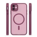 Mag Matt case for iPhone 11 maroon camera protection