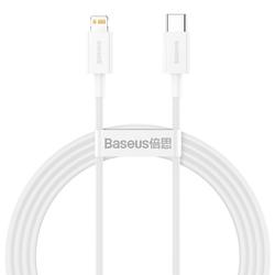 Baseus Superior PD USB-C - Lightning-kaapeli 1,5 m valkoinen 20W