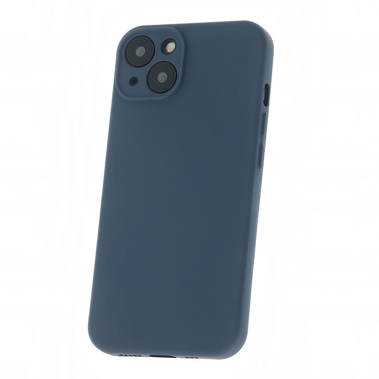 Silikonikuori Motorola Moto G86 Powerille, tummansininen