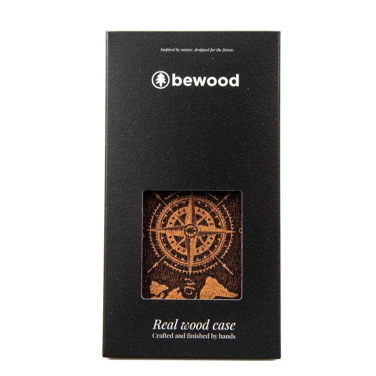 Bewood-suojakuori iPhone 16 Plus 6,7":lle, Compass Merbau