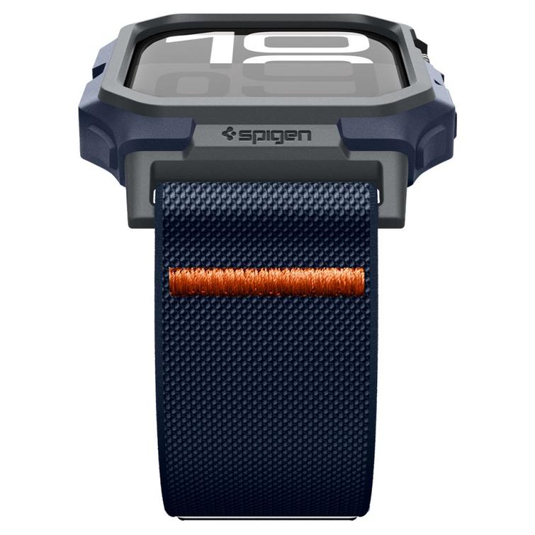 Spigen Lite Fit "Pro" -kotelo Apple Watch 10:lle (46 mm) Tummansininen