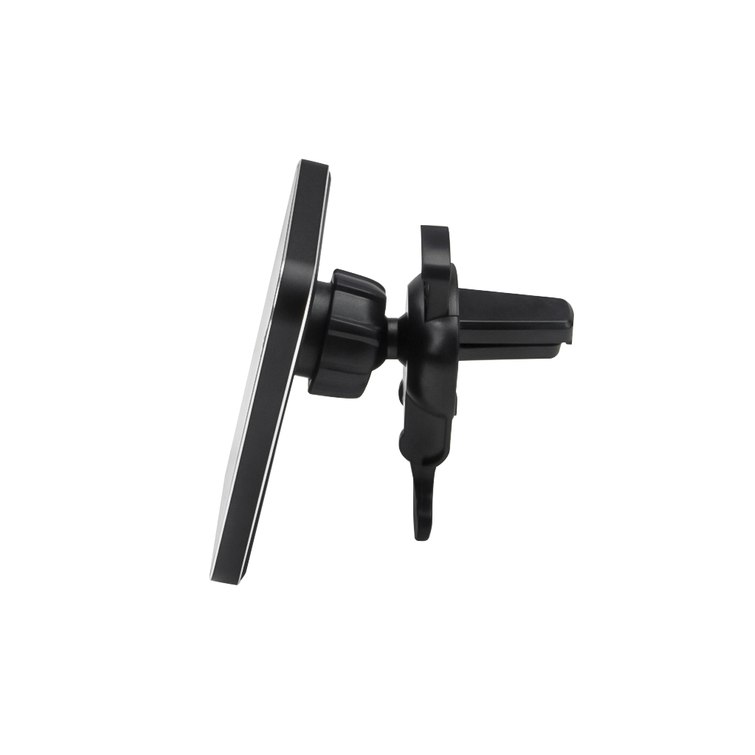 Forever auton pidike tuuletusritilään MACH-100 magneettinen langattomalla latauksella musta 15W