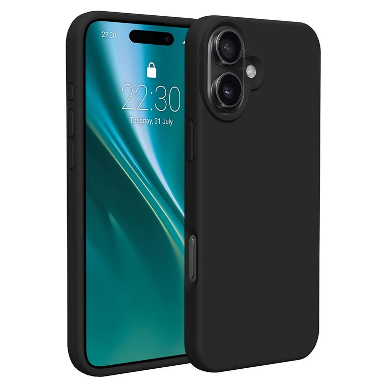 Etteri silikonikotelo iPhone 16 Plus 6,7" mustalle