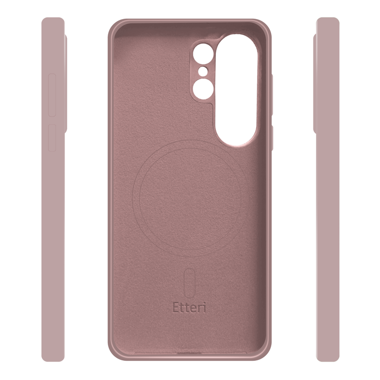 Etteri Silicone Mag kotelo Samsung Galaxy S26 Ultra vaaleanpunaiselle