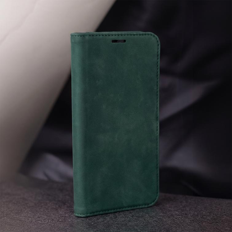 Smart Suede case for iPhone 16e / 17e green