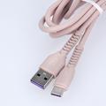 Maxlife MXUC-04 kaapeli USB - USB-C 1,0 m 3A pinkki